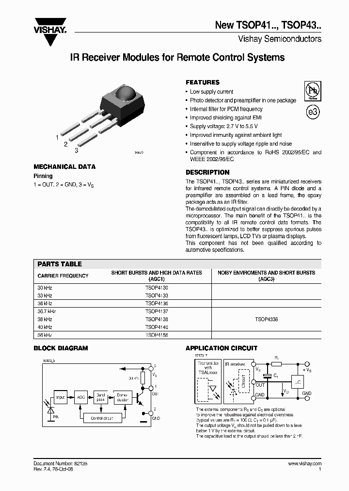 TSOP413008_4259740.PDF Datasheet