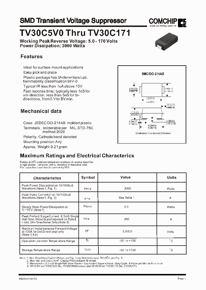 TV30C5V0_4202859.PDF Datasheet