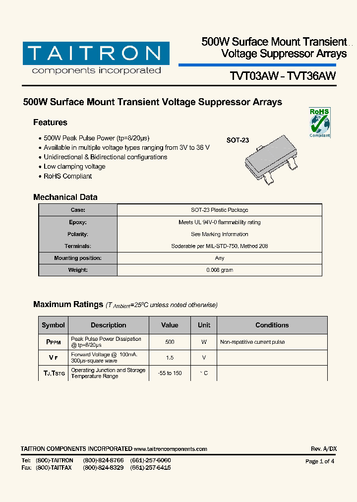 TVT08AW_4309536.PDF Datasheet