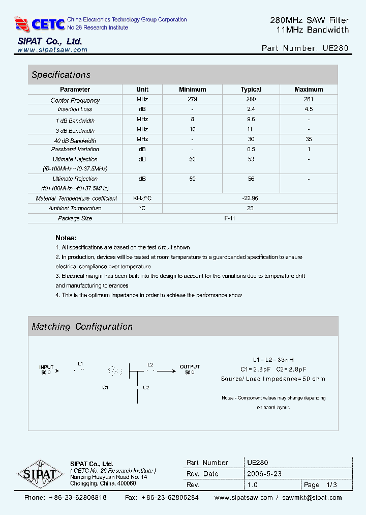 UE280_4725208.PDF Datasheet