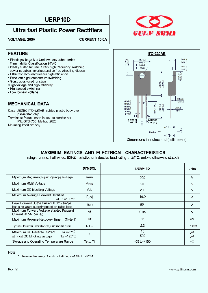 UERP10D_4620101.PDF Datasheet