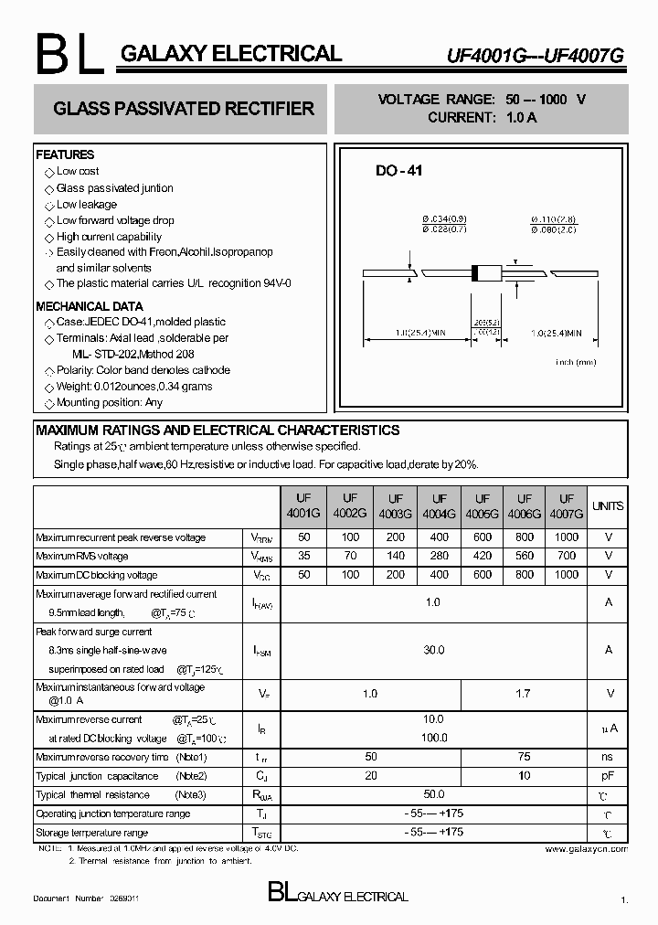 UF4007G_4598691.PDF Datasheet