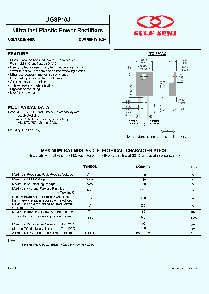 UGSP10J_4620272.PDF Datasheet