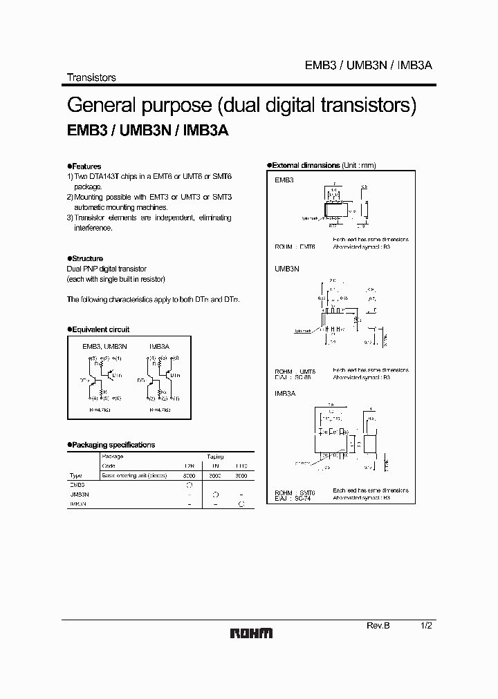 UMB3N1_4859518.PDF Datasheet