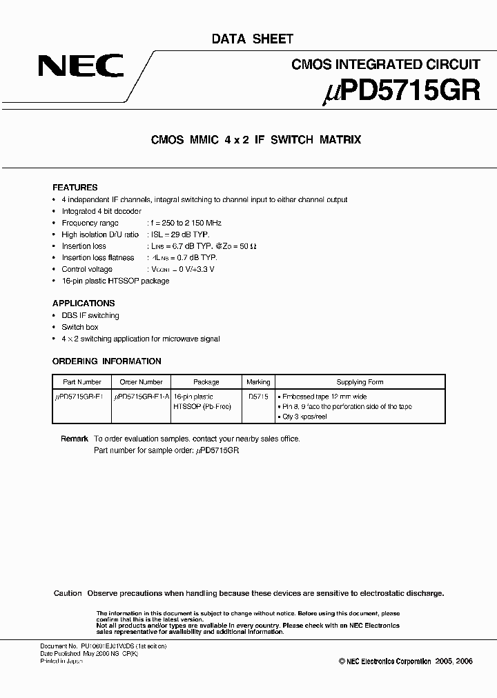 UPD5715GR_4465628.PDF Datasheet