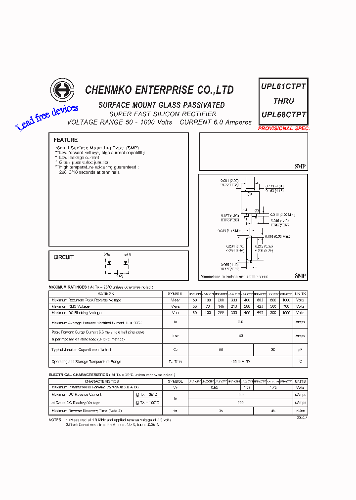 UPL63CTPT_4678371.PDF Datasheet