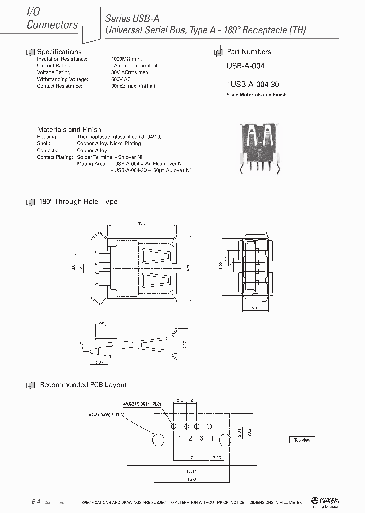 USB-A-004_4879353.PDF Datasheet
