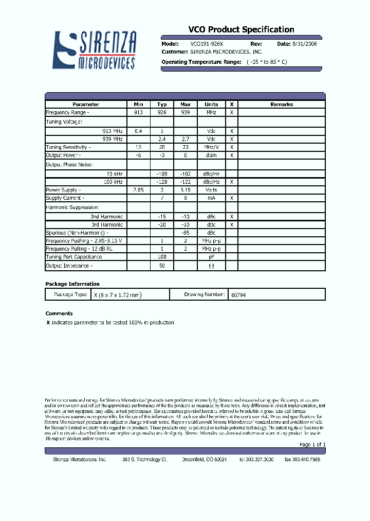 VCO191-926X_4737905.PDF Datasheet