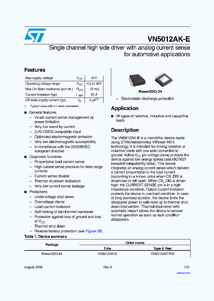 VN5012AK-E_4283192.PDF Datasheet