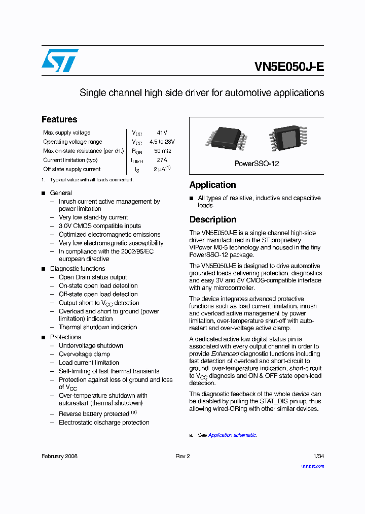 VN5E050J-E_4851863.PDF Datasheet