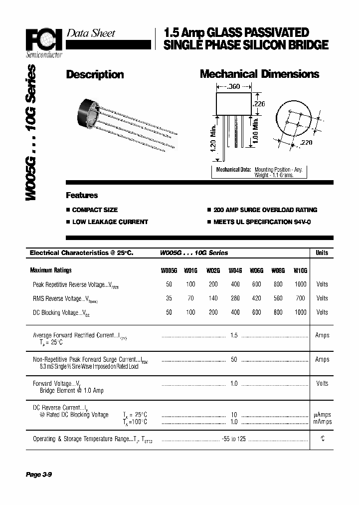 W08G_4632298.PDF Datasheet