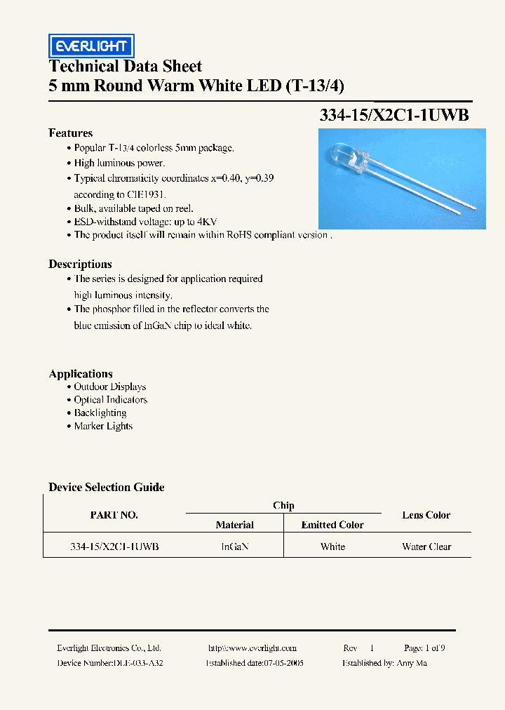 X2C1-1UWB_4200915.PDF Datasheet