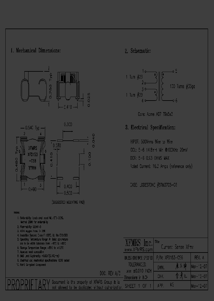 XF0153-CS6_4500353.PDF Datasheet