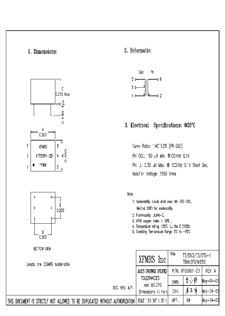 XF05061-2B_4733384.PDF Datasheet