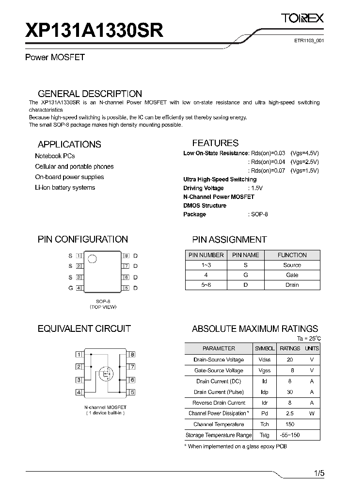 XP131A1330SR_4409743.PDF Datasheet