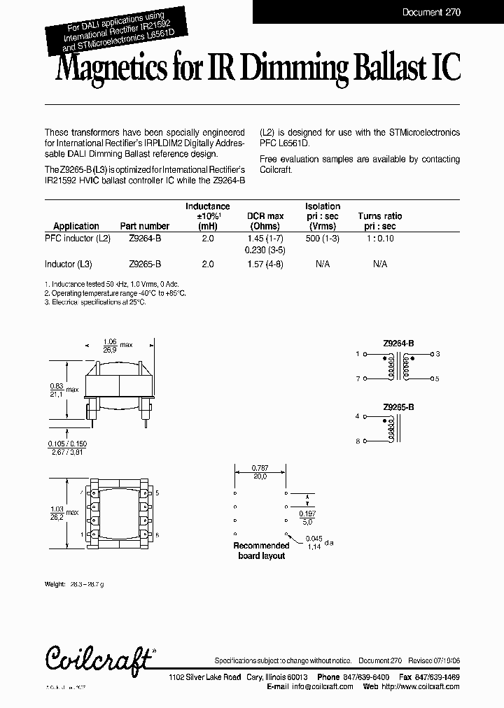 Z9264-B_4616815.PDF Datasheet