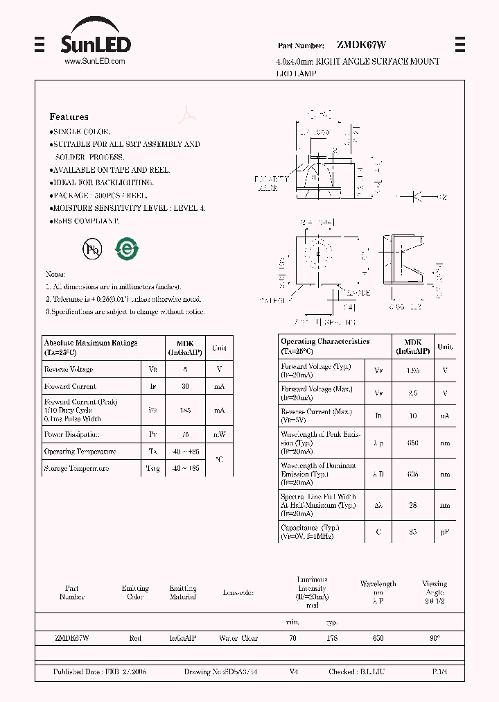 ZMDK67W_4736601.PDF Datasheet