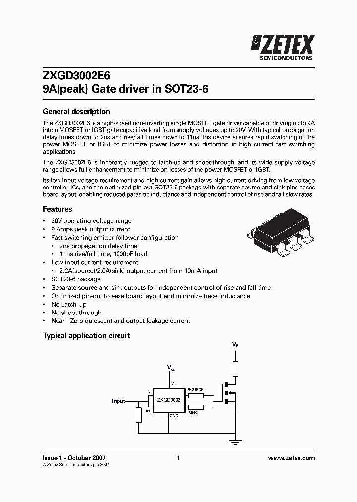 ZXGD3002E6_4526907.PDF Datasheet