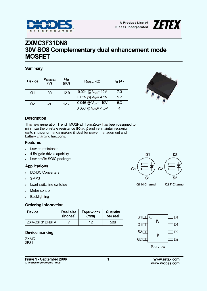ZXMC3F31DN8_4784774.PDF Datasheet
