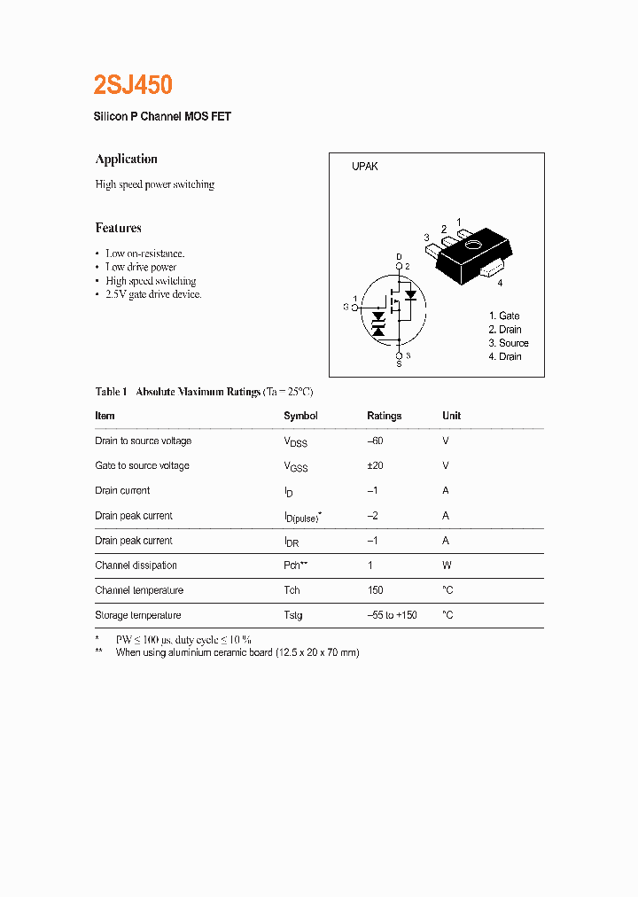 2SJ450_966649.PDF Datasheet