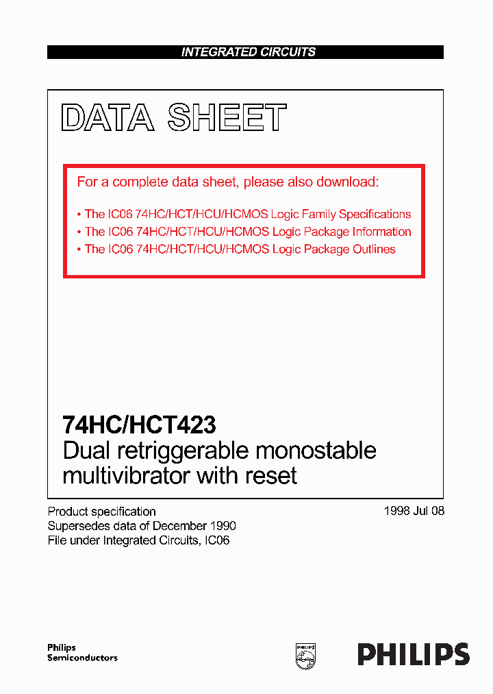 74HCHCT423CNV2_971177.PDF Datasheet