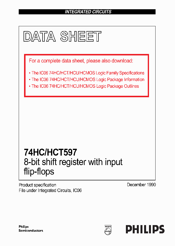 74HCHCT597CNV2_971188.PDF Datasheet