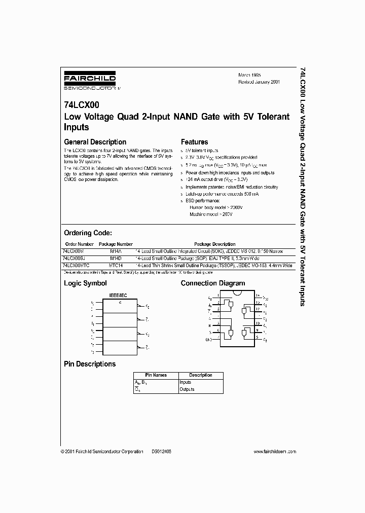 74LCX00_971228.PDF Datasheet