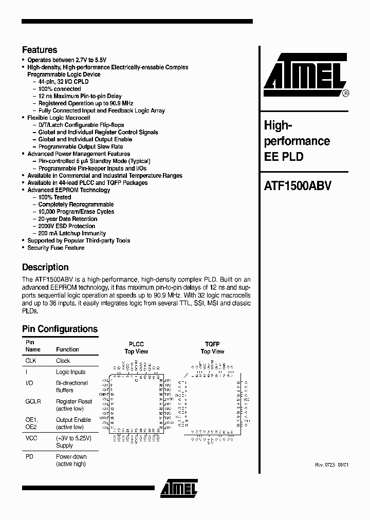 ATF1500ABV_975060.PDF Datasheet