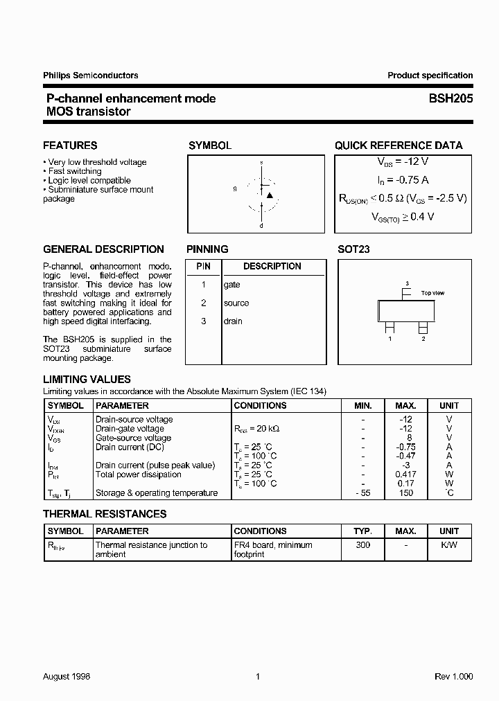 BSH2053_976495.PDF Datasheet