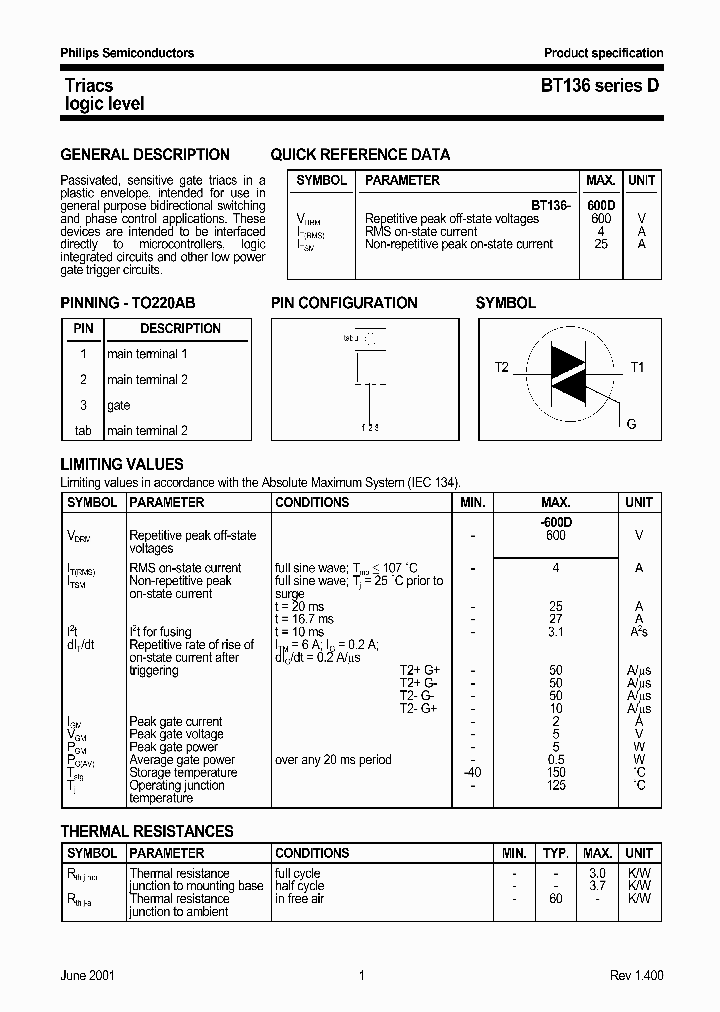 BT136SERIESD2_976608.PDF Datasheet