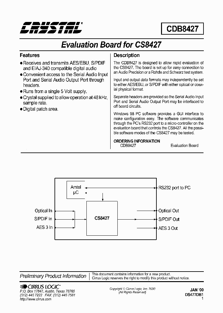 CS8427EB_978099.PDF Datasheet