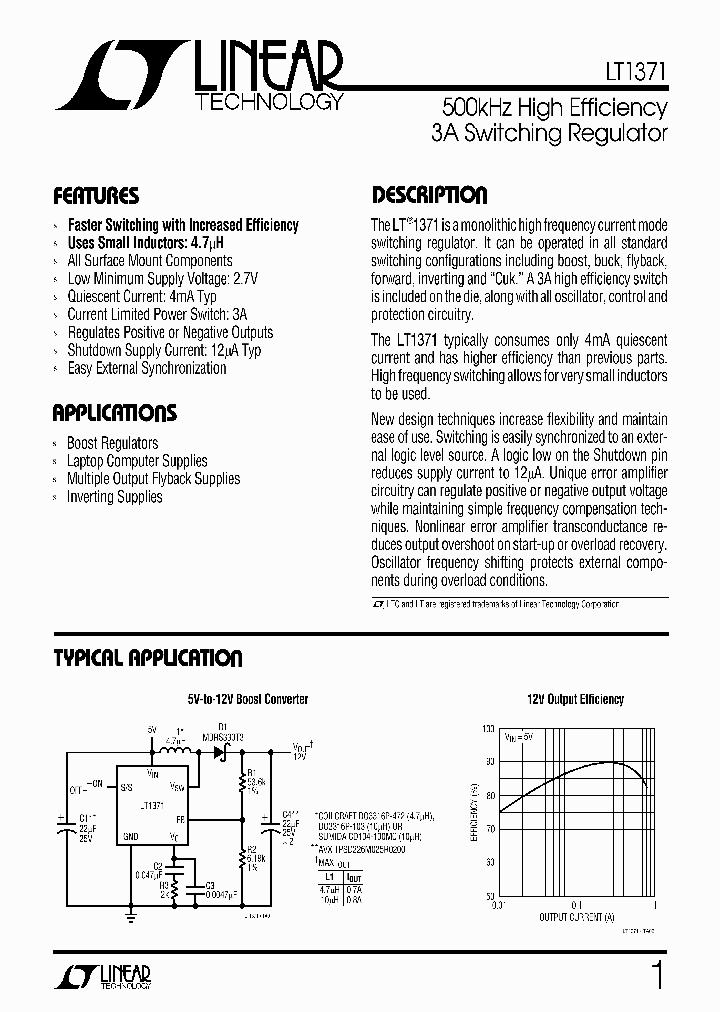 LT1371_989093.PDF Datasheet