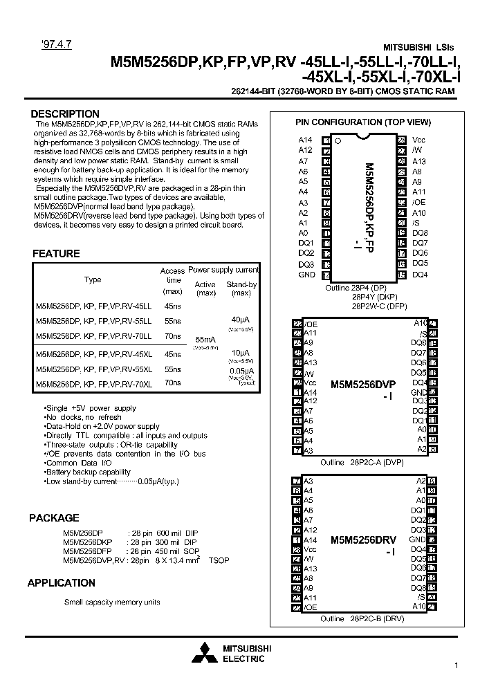 M5256I50_989422.PDF Datasheet