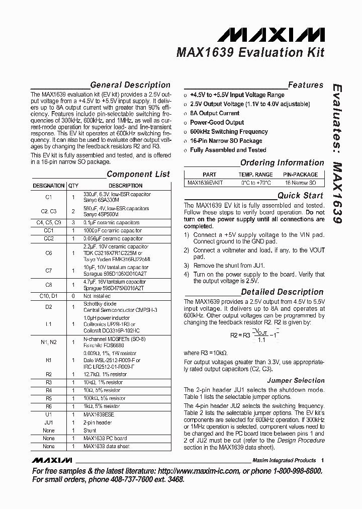 MAX1639EVKIT_990089.PDF Datasheet