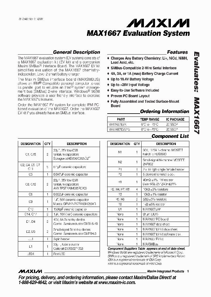 MAX1667EVSYS_990096.PDF Datasheet