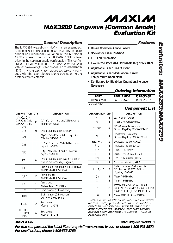 MAX3289EVKIT-MAX3299EVKIT_990295.PDF Datasheet