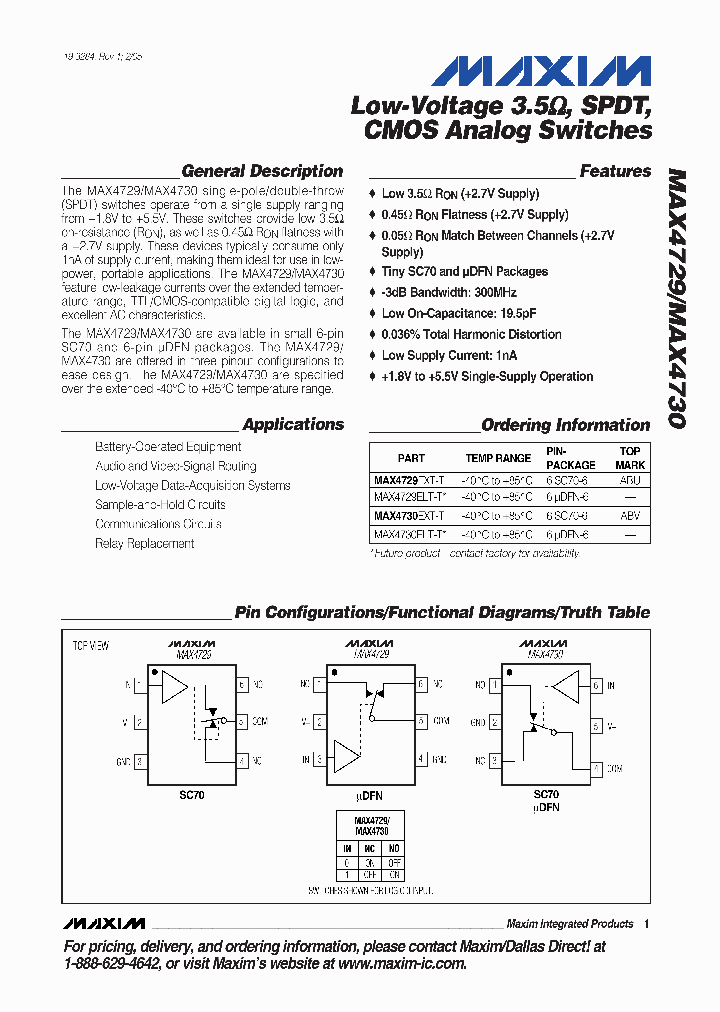 MAX4729-MAX4730_990436.PDF Datasheet