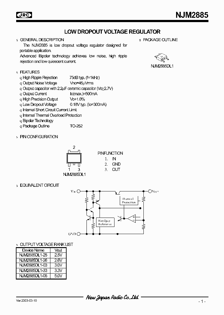 NJM2885_993171.PDF Datasheet