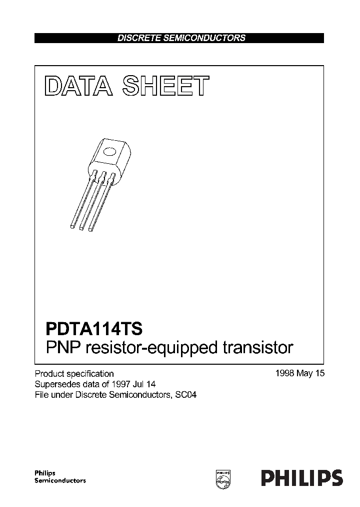 PDTA114TS2_998212.PDF Datasheet