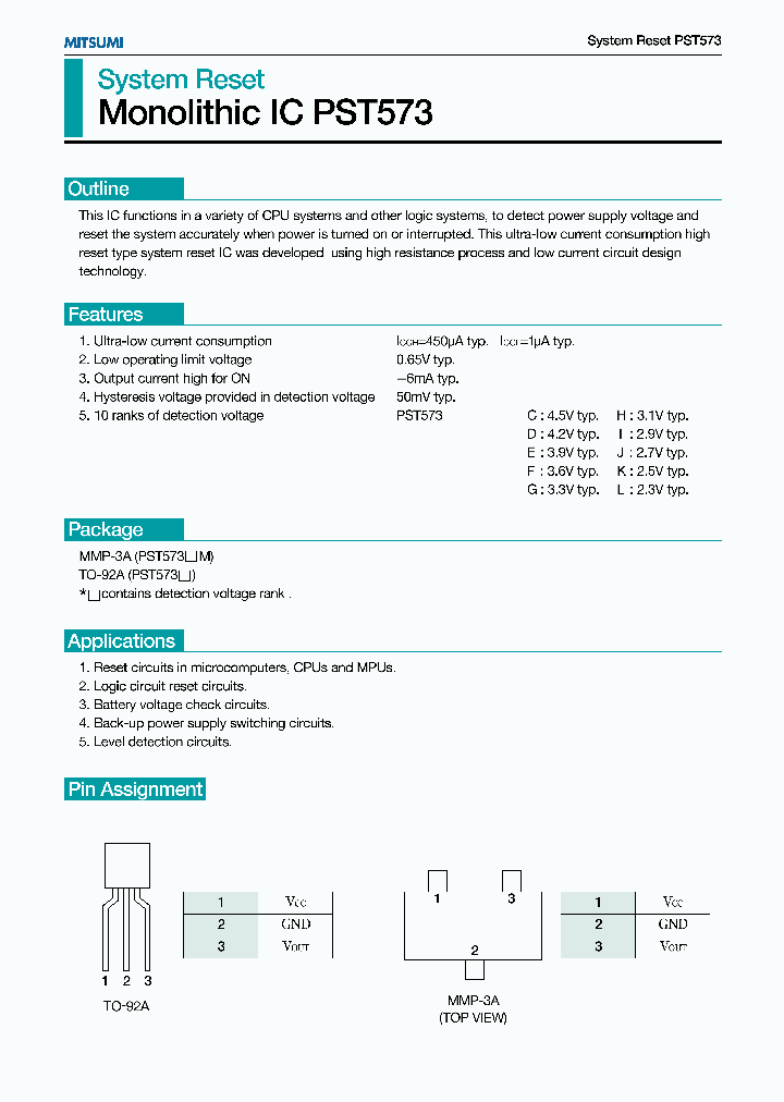 PST573_998707.PDF Datasheet