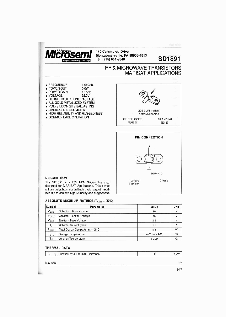 RF917_999085.PDF Datasheet