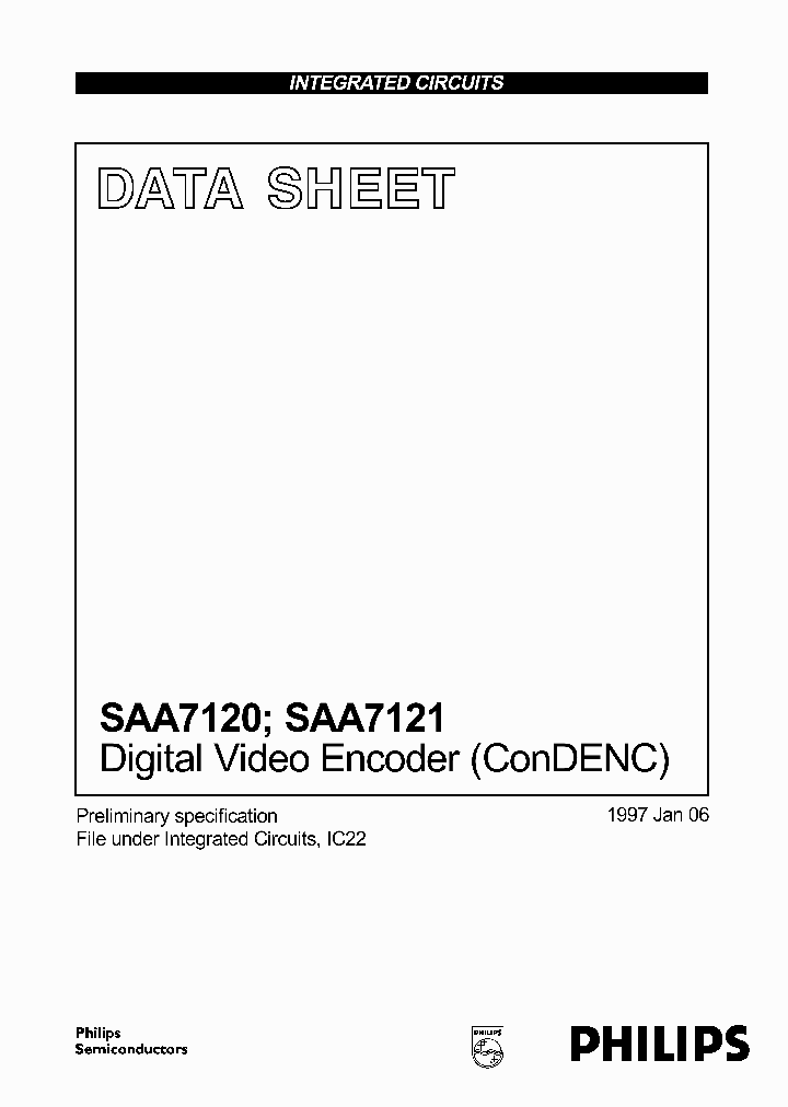 SAA7121_999418.PDF Datasheet