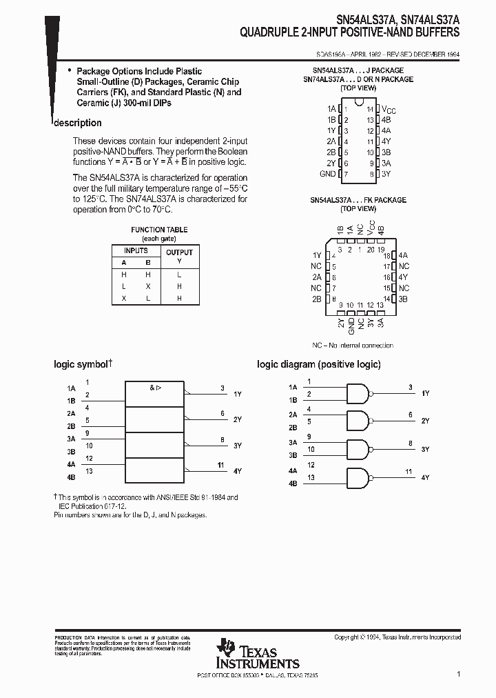 SDAS195A_1001535.PDF Datasheet