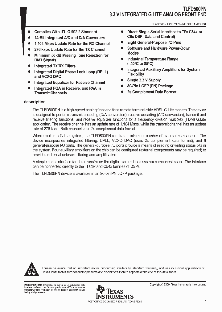 SLAS207B_1002366.PDF Datasheet