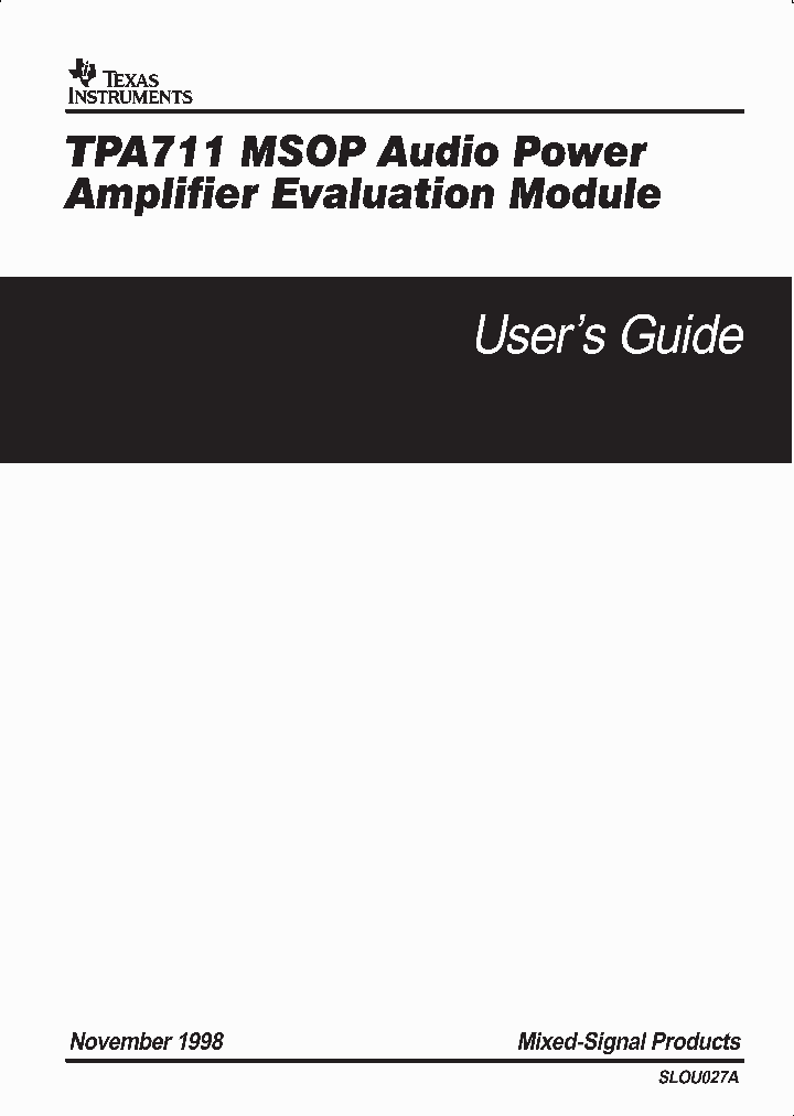 SLOU027A_1003095.PDF Datasheet