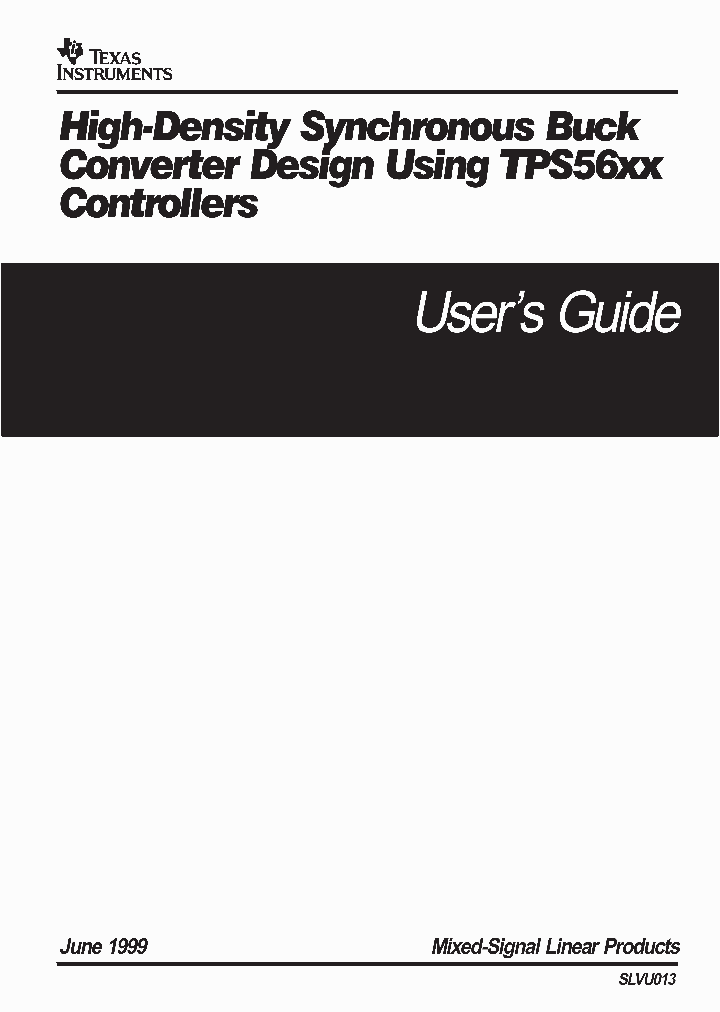 SLVU013_1003714.PDF Datasheet