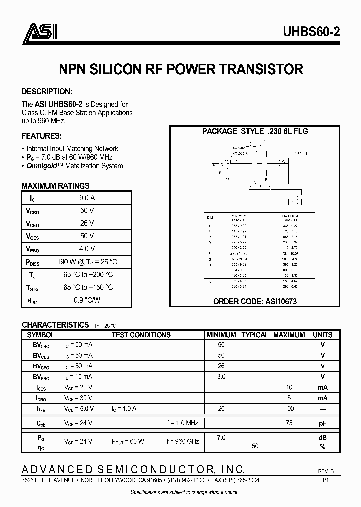 UHBS602_1006805.PDF Datasheet