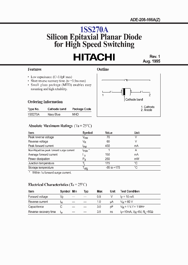 1SS270A_964179.PDF Datasheet