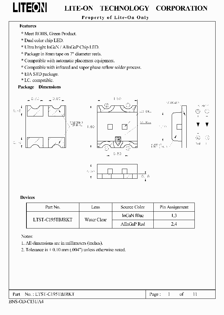 LTST-C195TBJRKT_4924537.PDF Datasheet