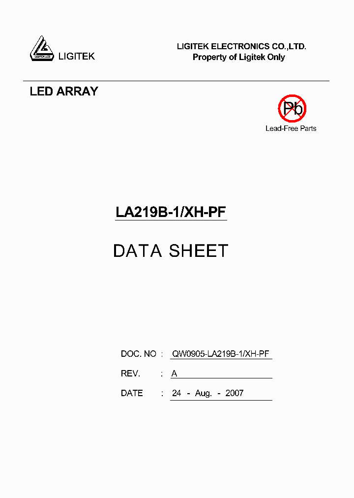 LA219B-1-XH-PF_4925268.PDF Datasheet